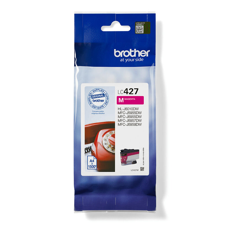 Brother LC-427M blækpatron 1 stk Original Standard udbytte Magenta