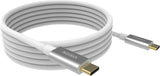 Vision TC 4MUSBC USB-kabel USB 3.2 Gen 2 (3.1 Gen 2) 4 m USB C Hvid