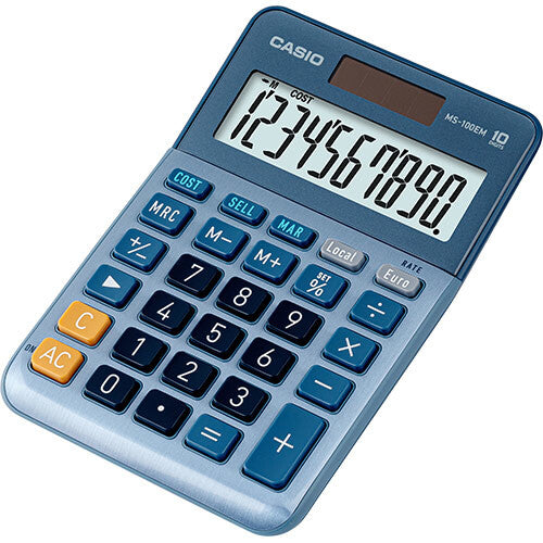 Casio MS-100EM regnemaskine Desktop Skærm Flerfarvet