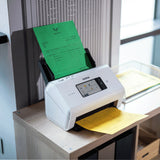 Brother ADS-4900W ADF + Ark-fodret scanner 600 x 600 dpi A4 Sort, Hvid
