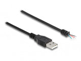 DeLOCK 64184 USB-kabel USB 2.0 1 m USB A Sort