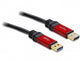 DeLOCK 5.0m USB 3.0 A USB-kabel USB 3.2 Gen 1 (3.1 Gen 1) 5 m USB A 5 Gbit/sek.