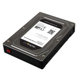 StarTech.com 25SAT35HDD drive bay panel 8,89 cm (3.5") Opbevaring drev bakke Sort, Sølv