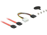 DeLOCK 47209 drive bay panel 13,3 cm (5.25") I/O panel med porte Sort