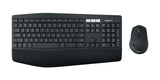 Logitech 920-008226 tastatur Mus inkluderet Universel RF trådløs + Bluetooth QWERTY Engelsk Sort