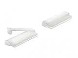 DeLOCK 60182 kabelorganisator Gulv Kabelholder Transparent 10 stk
