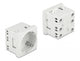 DeLOCK 81324 stikkontakt CEE 7/3 Hvid