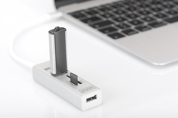 Digitus DA-70243 kortlæser USB 2.0 Hvid