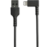 StarTech.com RUSBLTMM2MBR Lightning kabel 2 m Sort