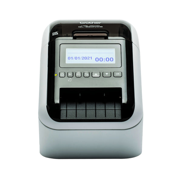 Brother QL-820NWBVMXX1 etiketprinter Direkte termisk Farve 300 x 600 dpi 176 mm/sek. Kabel & trådløs Ethernet LAN DK Wi-Fi Bluetooth