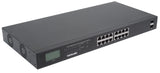 Intellinet 561259 netværksswitch Ikke administreret Gigabit Ethernet (10/100/1000) Strøm over Ethernet (PoE) Sort
