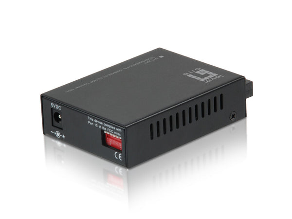 LevelOne GVT-2001 netværksomformer til medie 1000 Mbit/s 850 nm Multitilstand Sort