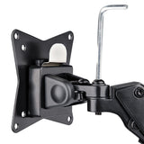 StarTech.com ARMPIVOTE2 skærmbeslag og -stativer 124,5 cm (49") Skrivebord Sort