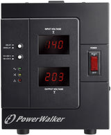 PowerWalker AVR 3000/SIV spændingsregulator 230 V Sort