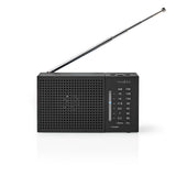 Nedis RDFM1200BK radio Bærbar Analog Sort