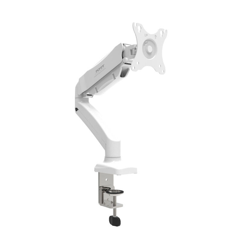 Port Designs 901110 skærmbeslag og -stativer 81,3 cm (32") Skrivebord Hvid