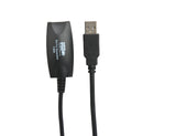 Prokord USBEX02-15m USB-kabel USB 2.0 USB A Sort