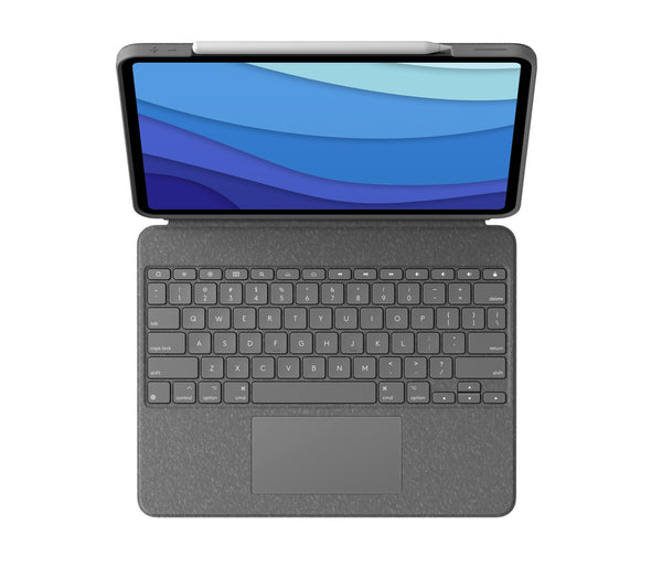 Logitech 920-010213 tastatur til mobil enhed QWERTY Nordisk Smart Connector Grå