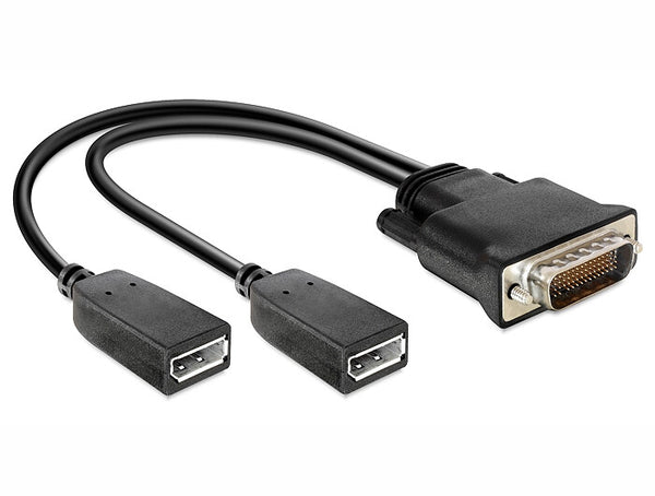 DeLOCK 65354 videokabel adapter DMS 2 x DisplayPort Sort