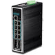 Trendnet TI-PG1284i Administreret L2+ Gigabit Ethernet (10/100/1000) Strøm over Ethernet (PoE) Sort