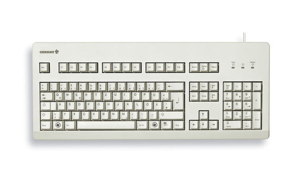 CHERRY G80-3000 tastatur Universel USB QWERTY US engelsk Grå