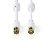 Nedis CSBW40015WT20 koaxial kabel Hvid