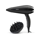 BaByliss D572DE hårtørrer 2200 W Sort