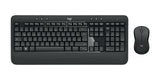 Logitech 920-008675 tastatur Mus inkluderet Universel RF trådløst QWERTZ Tysk Sort