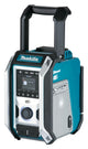 Makita DMR115 radio Arbejdsområde Sort, Blå