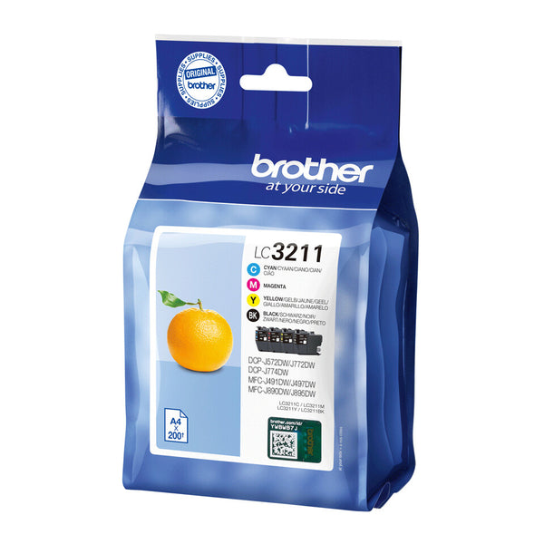 Brother Original LC3211VAL sampak blækpatroner