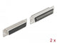 DeLOCK 66716 kabelsamler D-Sub HD 50 pin Sort, Sølv