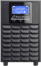 PowerWalker VFI 2000C LCD UPS-enhed Dobbeltkonvertering (online) 2 kVA 1600 W 4 AC stikkontakt(er)