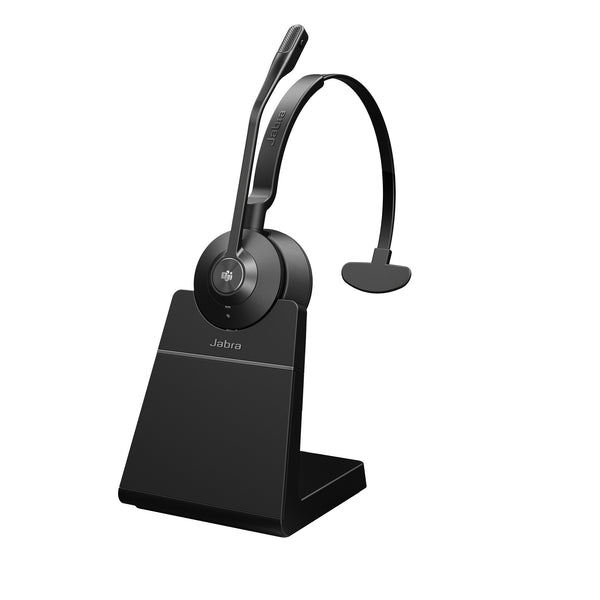 Jabra Engage 55 Headset Trådløs Kontor/Callcenter Sort, Titanium