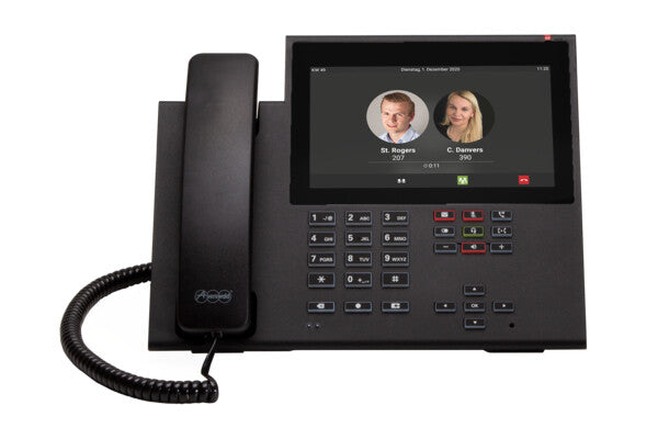 Auerswald COMfortel D-600 Analog telefon Sort