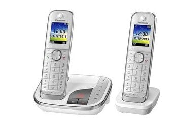 Panasonic KX-TGJ322 DECT telefon Nummervisning Hvid