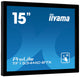 iiyama TF1534MC-B7X computerskærm 38,1 cm (15") 1024 x 768 pixel XGA LED Berøringsskærm Multibruger Sort