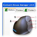 Evoluent VM4S mus Kontor USB Type-A