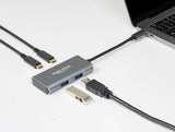 DeLOCK 63260 interface hub USB 3.2 Gen 2 (3.1 Gen 2) Type-C 10000 Mbit/s Grå