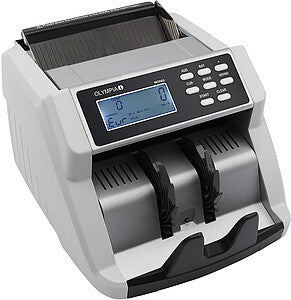 Olympia 947730560 mønttæller Seddelmaskine Sort, Grå