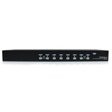 StarTech.com SV831DUSBU KVM Switch Stativ-montering Sort
