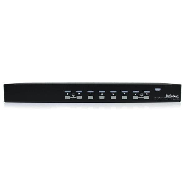 StarTech.com SV831DUSBU KVM Switch Stativ-montering Sort