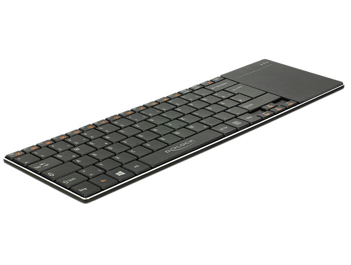 DeLOCK 12454 tastatur til mobil enhed Micro-USB Sort