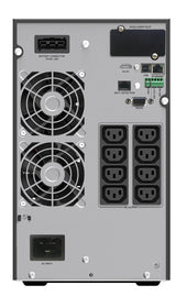 PowerWalker VFI 2000 ICT IoT UPS-enhed Dobbeltkonvertering (online) 2 kVA 2000 W 8 AC stikkontakt(er)