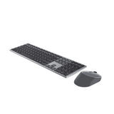 DELL KM7321W tastatur Mus inkluderet Kontor RF trådløs + Bluetooth QWERTY UK engelsk Grå, Titanium