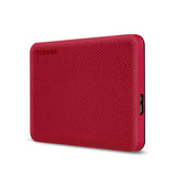 Toshiba Canvio Advance ekstern harddisk 1 TB 2.5" USB Type-A 2.0/3.2 Gen 1 (3.1 Gen 1) Rød
