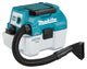 Makita DVC750LZX1 støv-udsuger Blå, Hvid 7,5 L 55 W