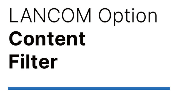 LANCOM Content Filter E-mail-klient 25 licens(er) 3 År
