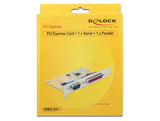 DeLOCK 89446 interface-kort/adapter Intern Parallel, Seriel
