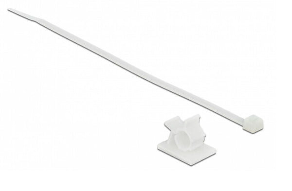 DeLOCK 18877 kabelsamler Nylon Hvid 10 stk