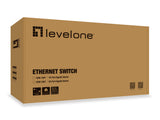 LevelOne GSW-2457 netværksswitch Ikke administreret Gigabit Ethernet (10/100/1000) Sort